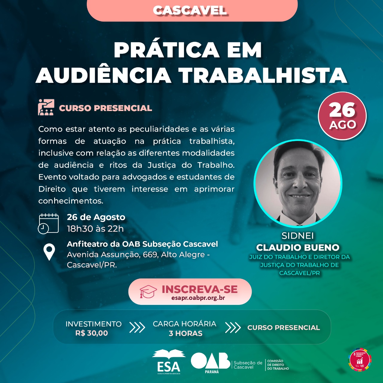 Prática em Audiencia Trabalhista